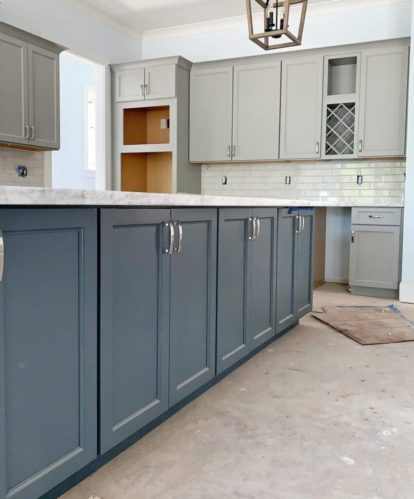 Classic Two-Tone Kitchen Style